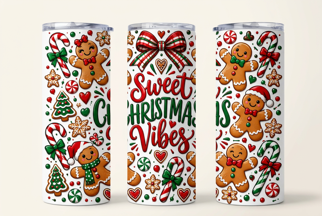Gingerbread 3 Christmas Tumbler