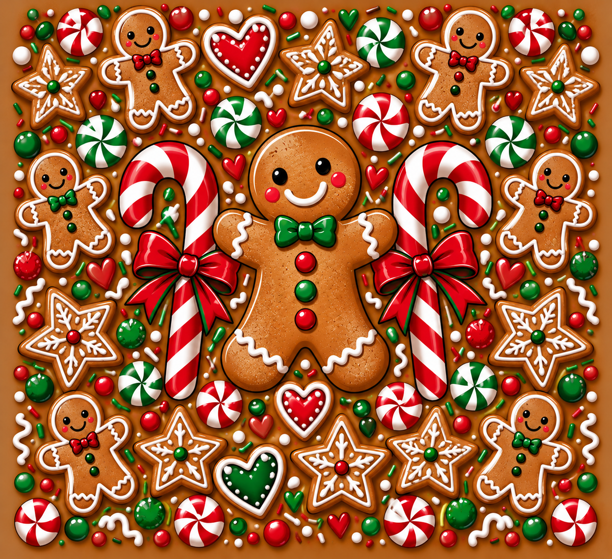 Gingerbread Man Tumbler