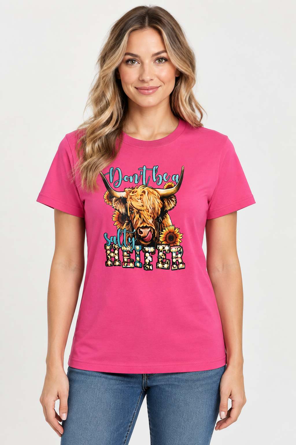 Don't Be a Salty Heifer Graphic T-shirt