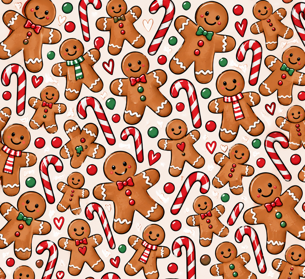 Gingerbread Christmas Tumbler