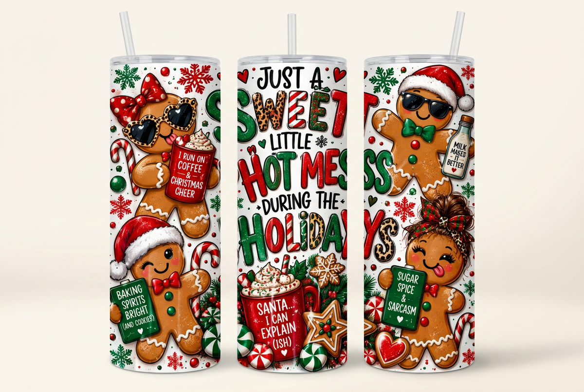 Gingerbread 2 Christmas Tumbler