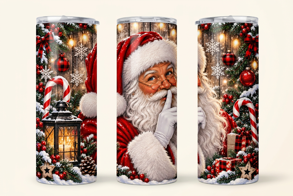Santa Christmas Tumbler